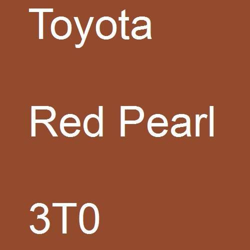 Toyota, Red Pearl, 3T0.